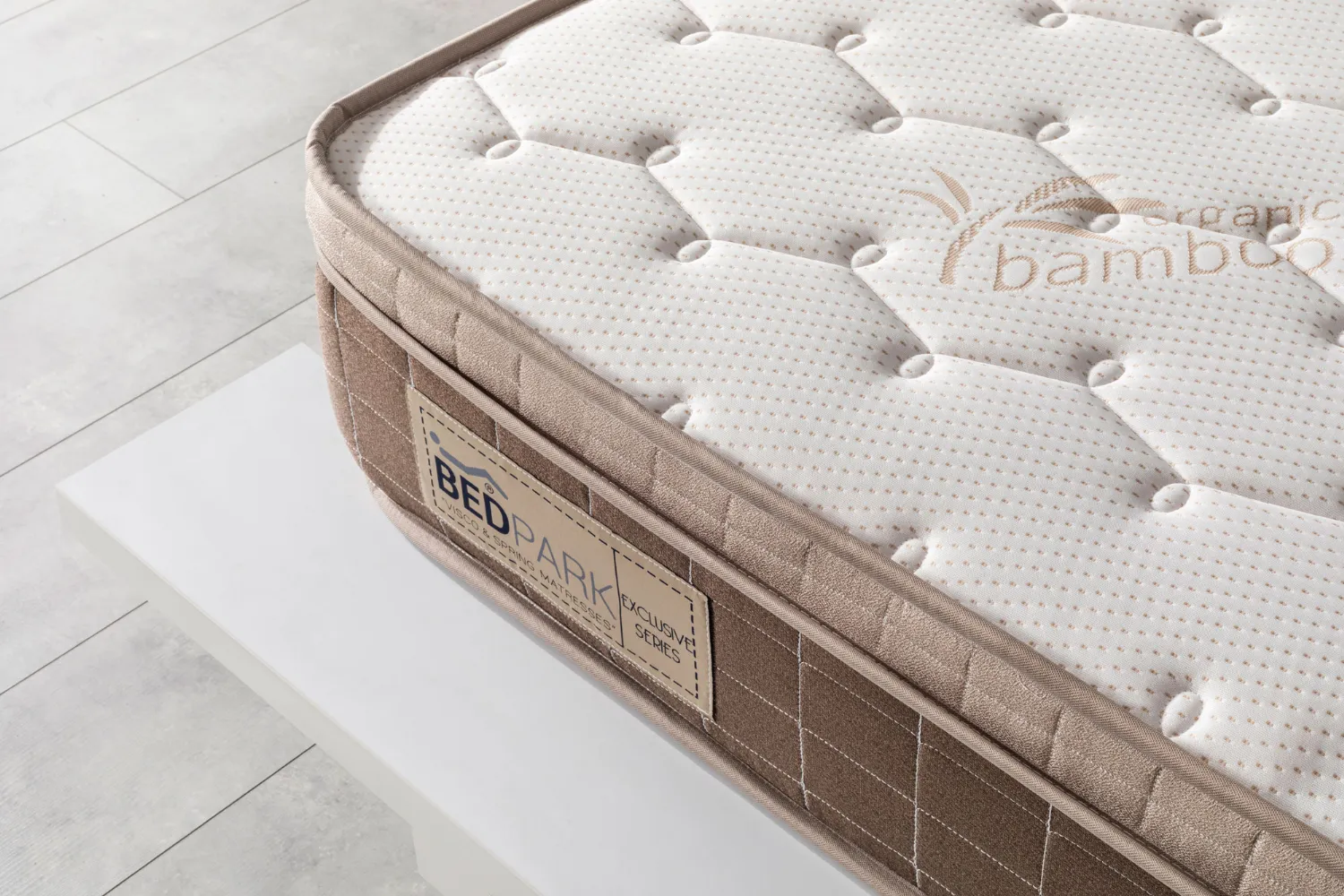 Bed02 Ultra Full Super Organic Bamboo Yaylı